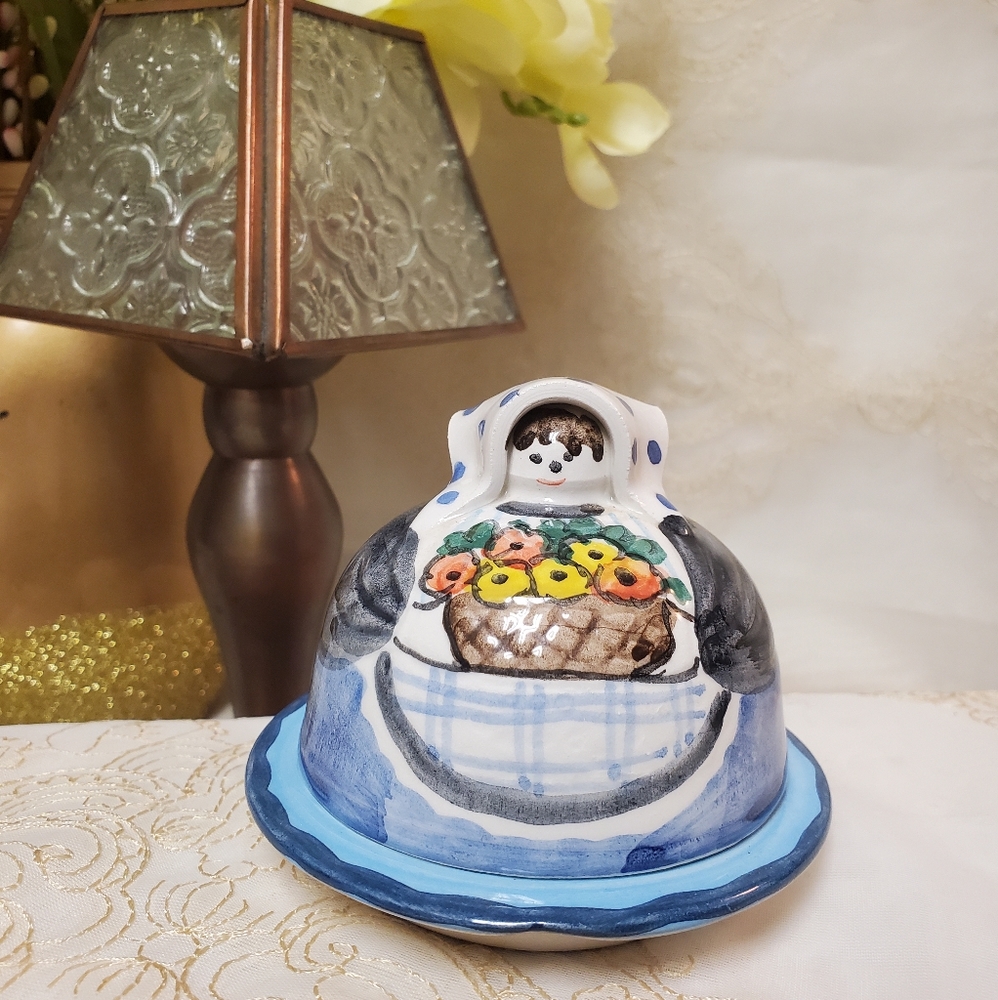{Vintage}Horchow Covered Trinket Dish
